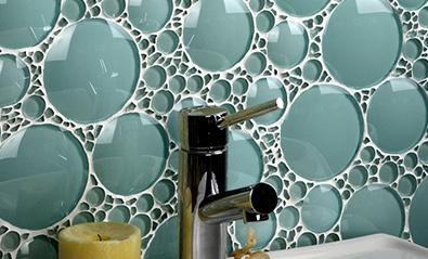 Bathroom Glass Tile Ideas - Glass Tile Backsplash By Evit | Trendir