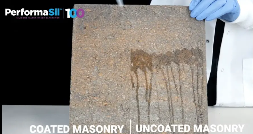 PerformaSil® 100 Masonry Application Idea – ICD High Performance Coatings + Chemistries